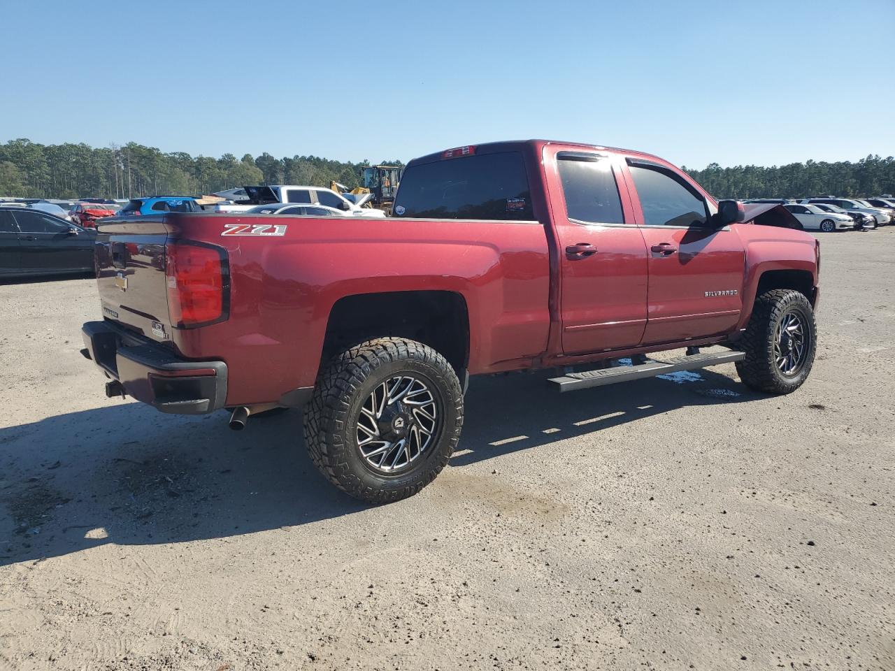 2017 Chevrolet Silverado VIN 1GCVKREC1HZ103233 Copart auction photo, hail damage thumbnail 3