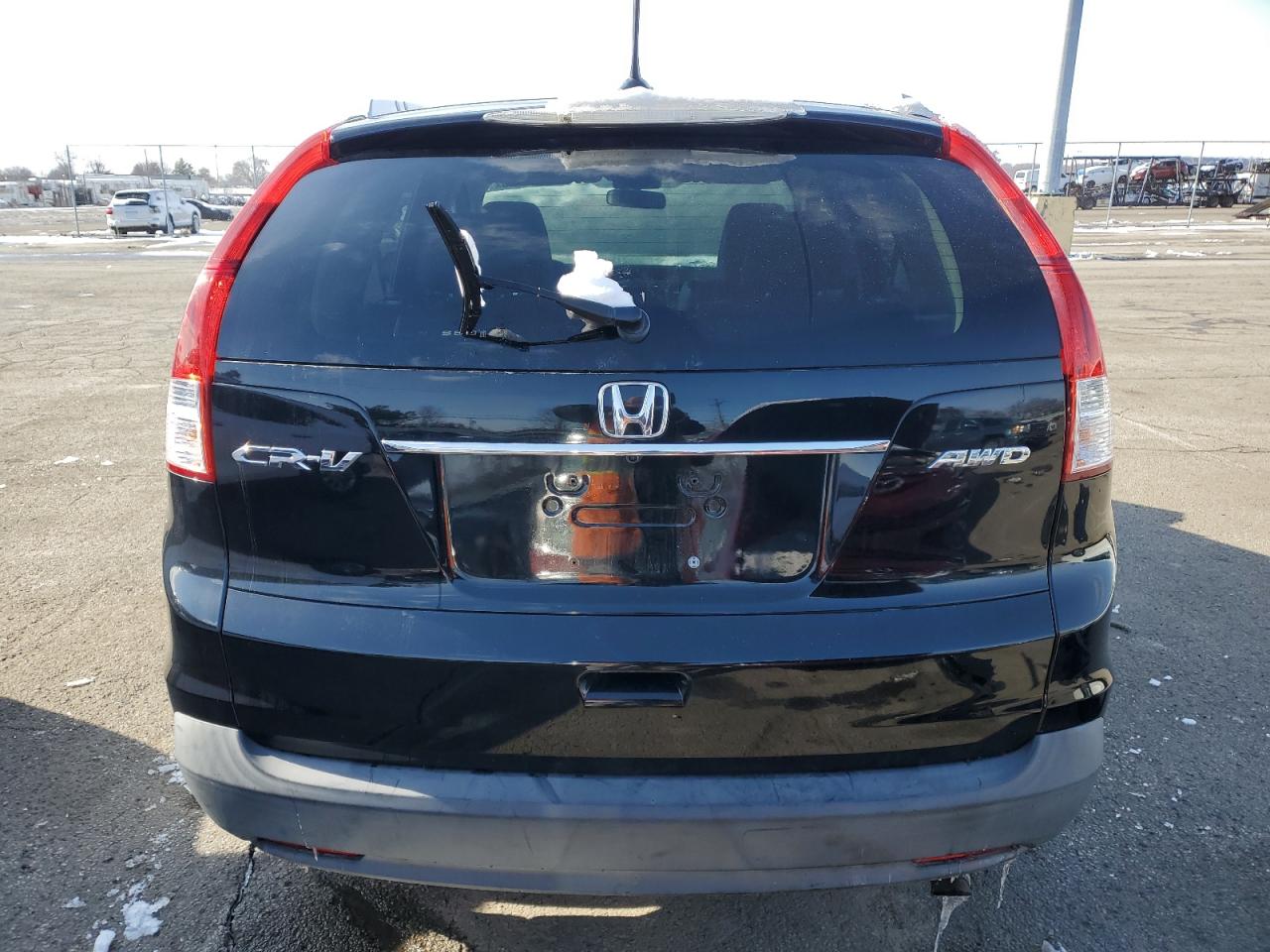 2012 Honda CR-V VIN JHLRM4H74CC024585 Copart auction photo, front end / side damage thumbnail 6
