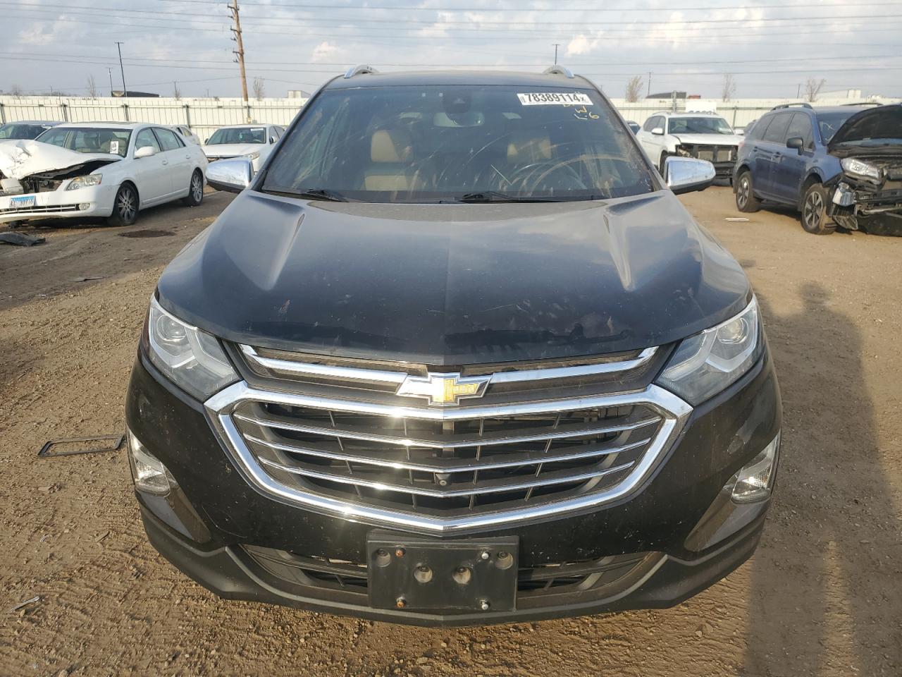 2019 Chevrolet Equinox VIN 2GNAXYEX8K6302352 Copart auction photo, rear end / minor dent/scratches damage thumbnail 5