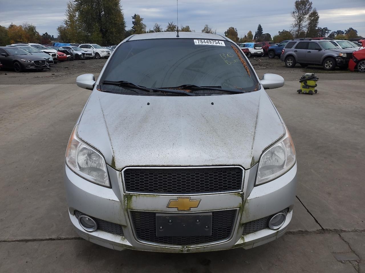 2011 Chevrolet Aveo VIN KL1TG6DE6BB169620 Copart auction photo, burn damage thumbnail 5