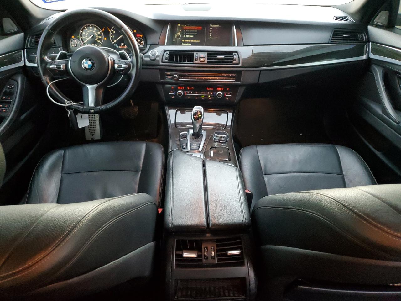 2014 BMW 5er VIN WBA5B1C50ED476212 Copart auction photo, rear end / front end damage thumbnail 8