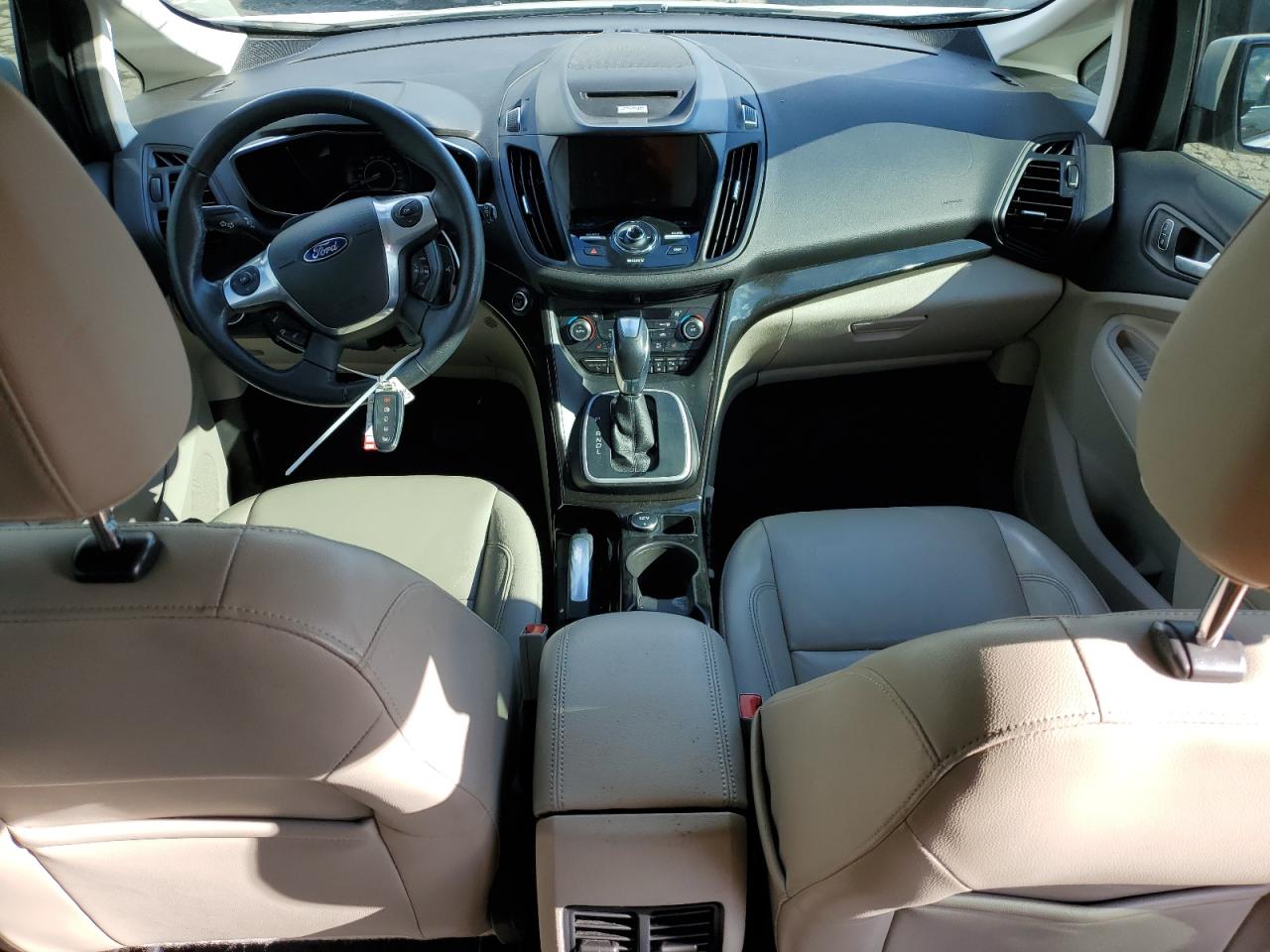2017 Ford C-MAX VIN 1FADP5FU2HL105756 Copart auction photo, rear end damage thumbnail 8