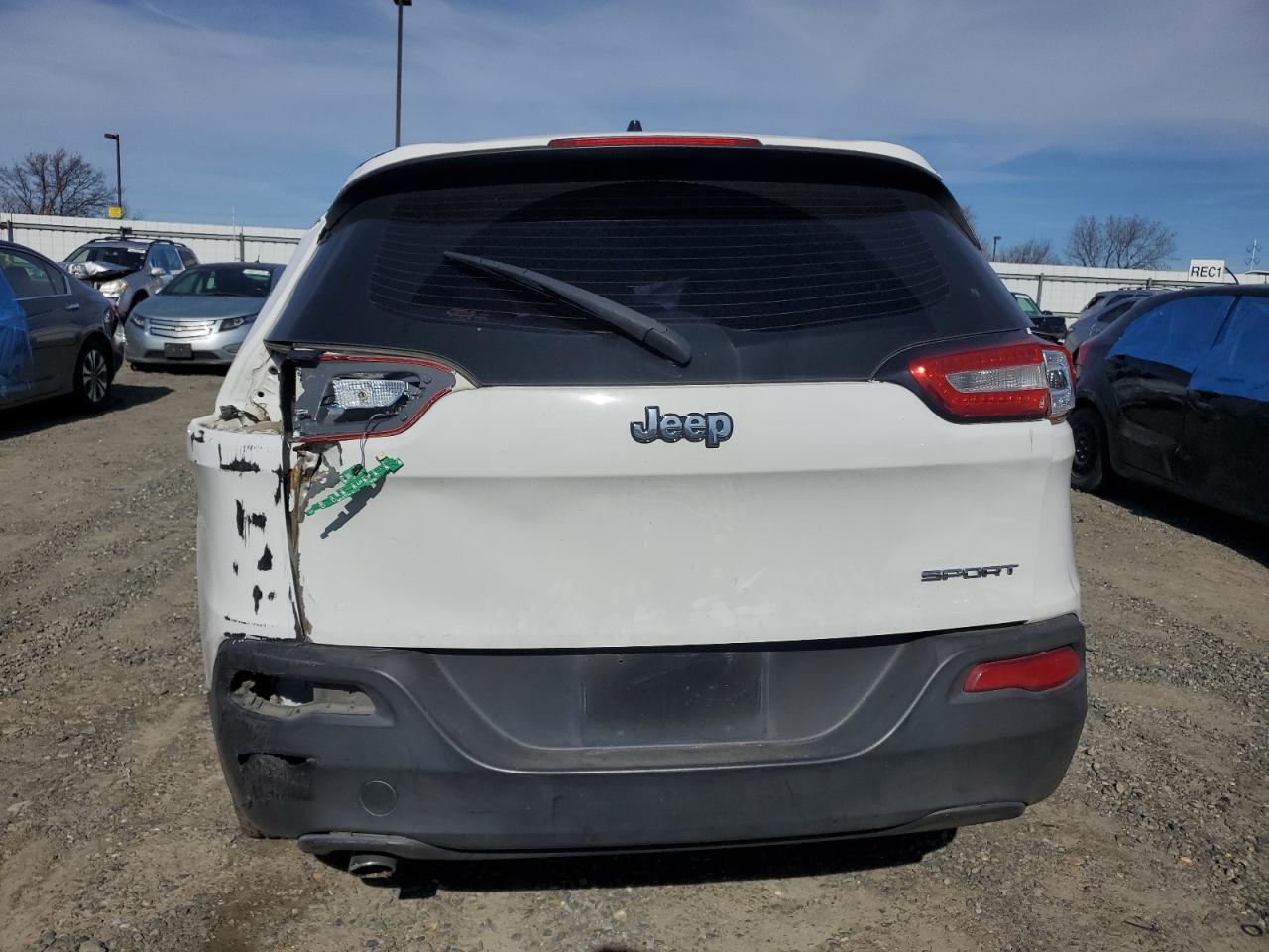 2017 Jeep Grand Cherokee VIN 1C4PJLAB1HW613475 Copart auction photo, rollover damage thumbnail 6