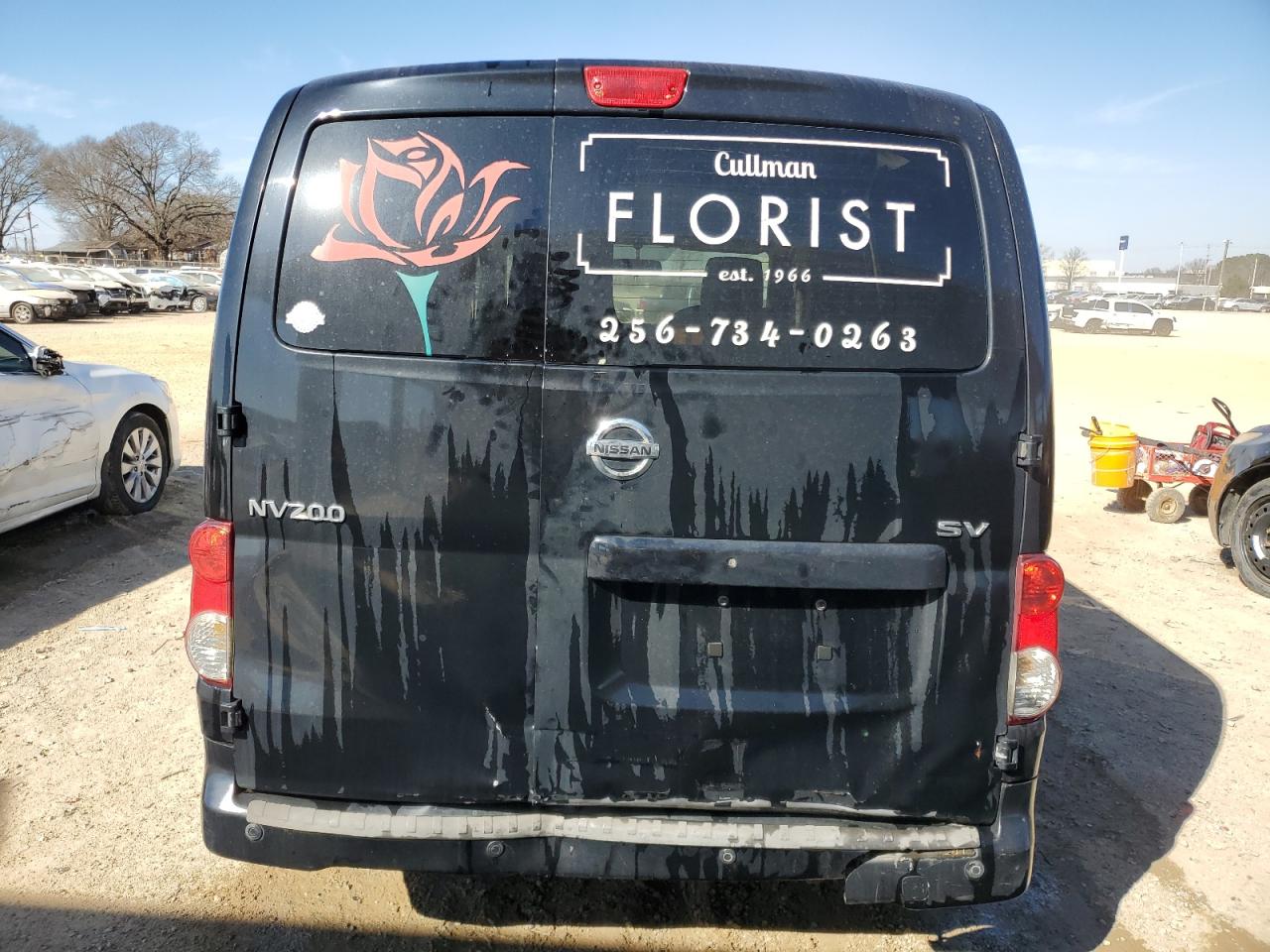 2017 Nissan NV VIN 3N6CM0KN0HK693387 Copart auction photo, rear end damage thumbnail 6