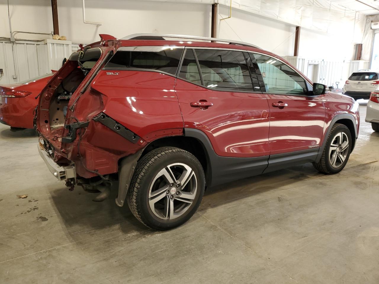 2019 GMC Terrain VIN 3GKALVEV0KL179129 Copart auction photo, rear end damage thumbnail 3
