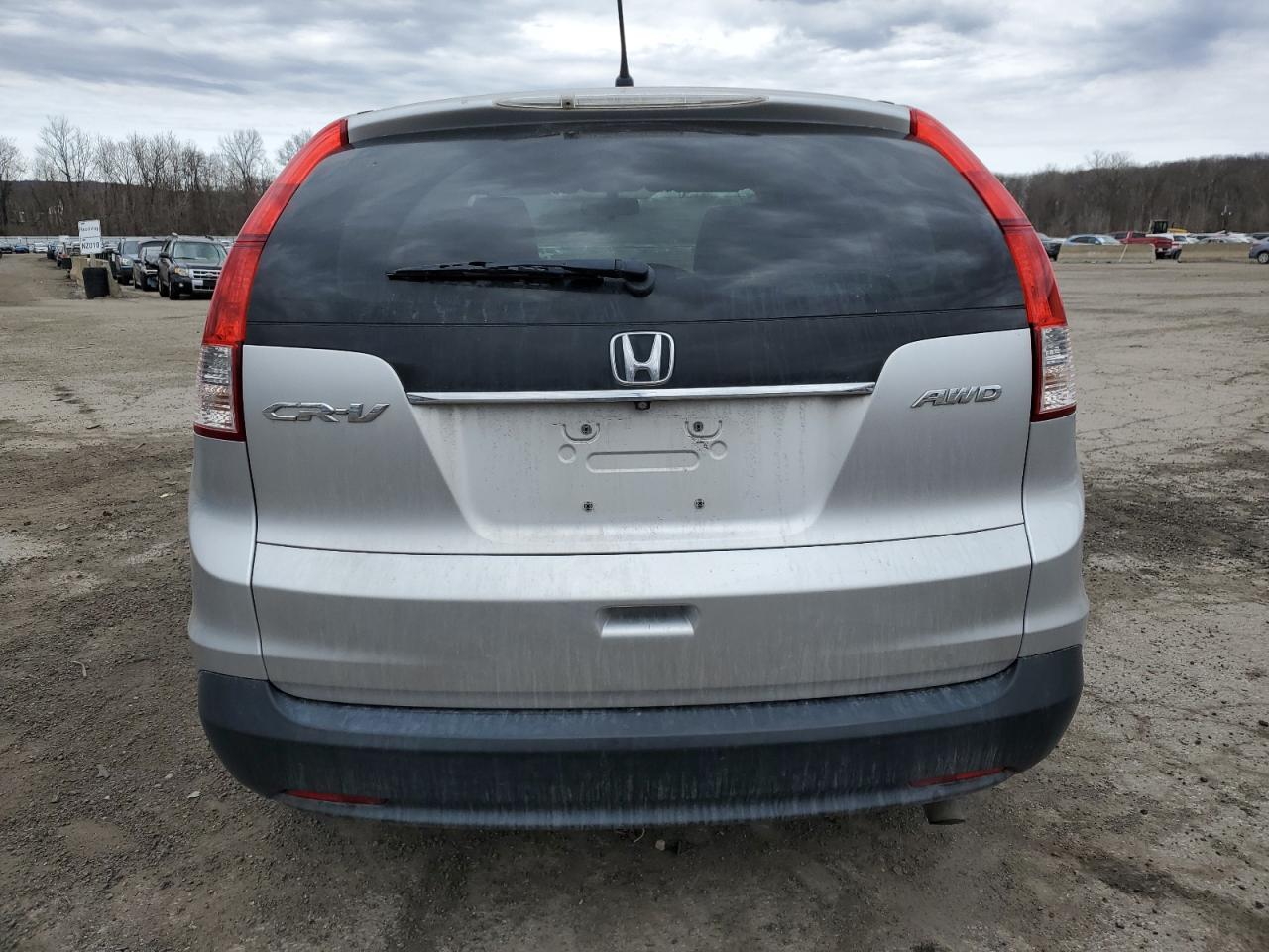 2014 Honda CR-V VIN 2HKRM4H57EH611544 Copart auction photo, side / front end damage thumbnail 6