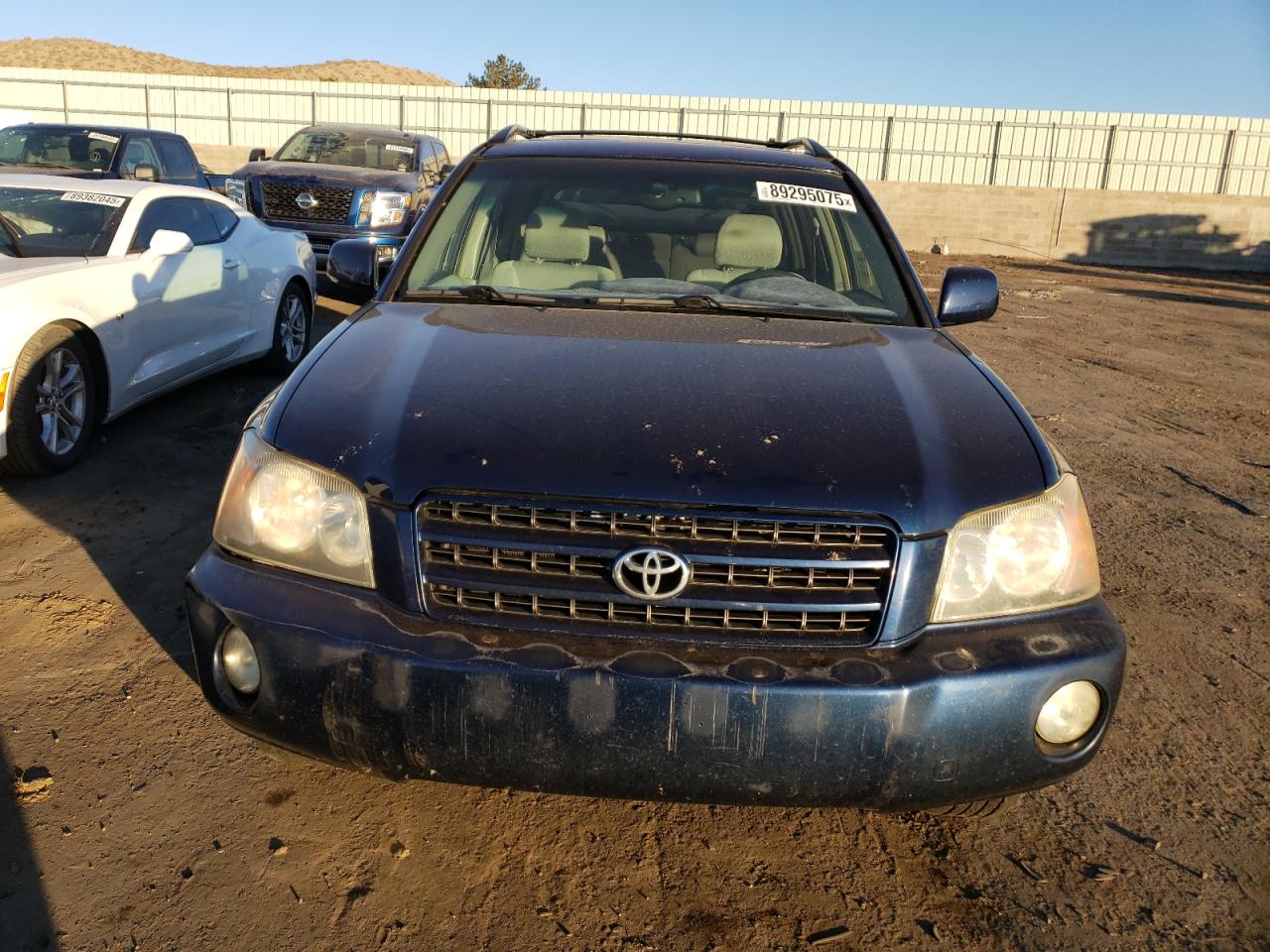 2003 Toyota Highlander VIN JTEHF21A630110863 Copart auction photo, side damage thumbnail 5