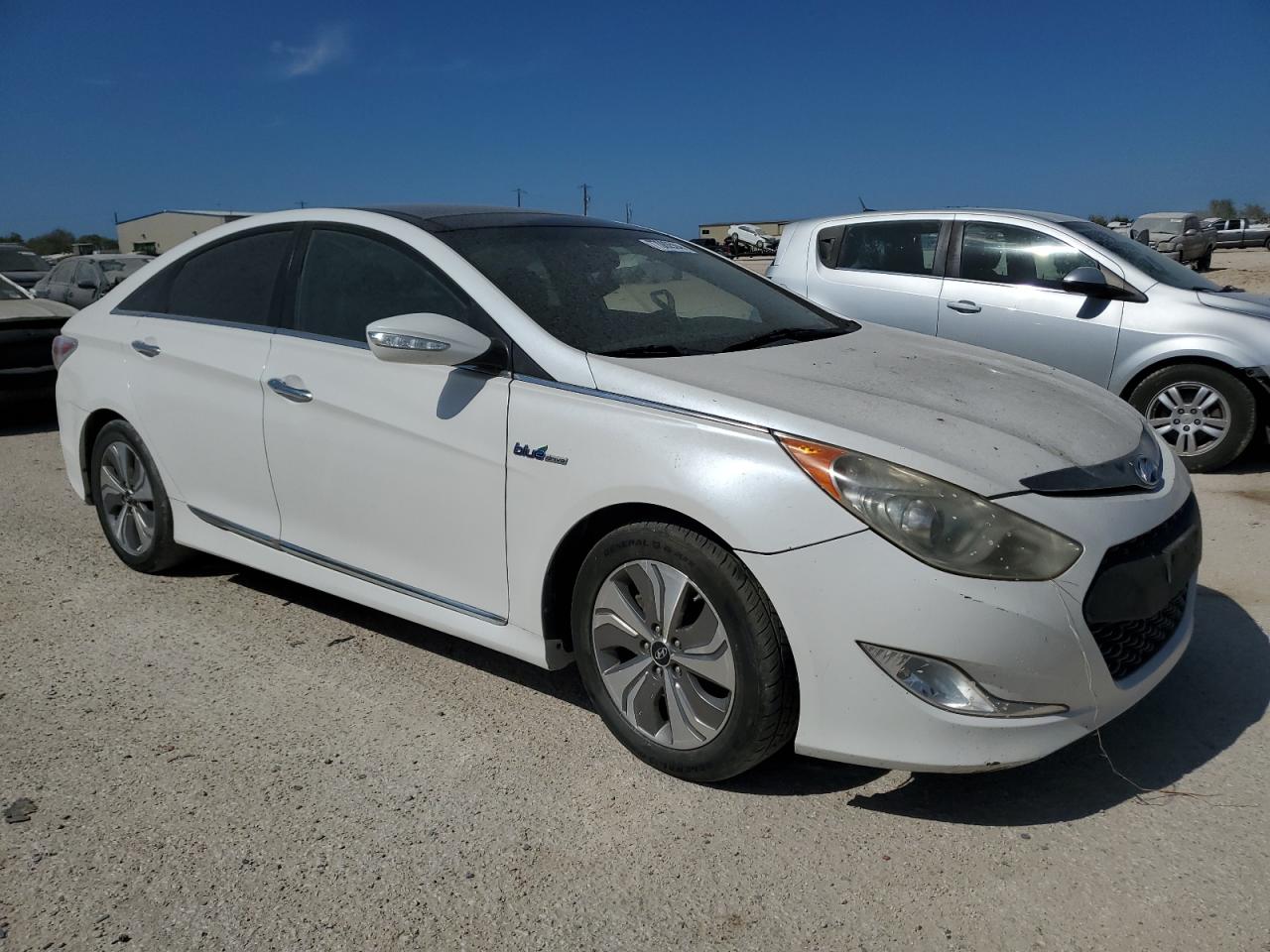 2015 Hyundai Sonata VIN KMHEC4A44FA123272 Copart auction photo, mechanical damage thumbnail 4