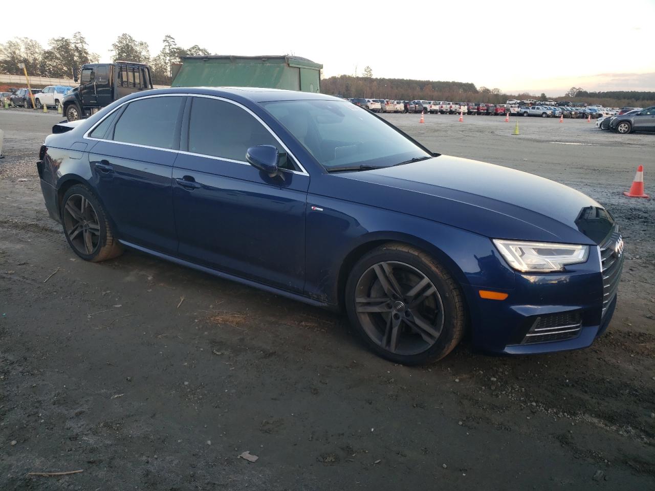 2017 Audi A4 VIN WAUENAF42HN042897 Copart auction photo, rear end / minor dent/scratches damage thumbnail 4