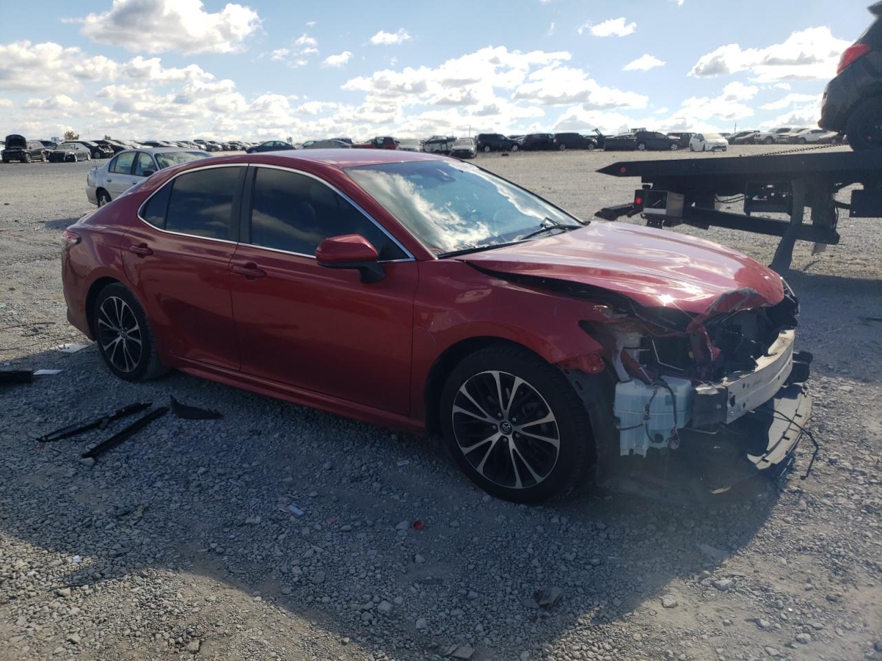 2019 Toyota Camry VIN 4T1B11HK0KU244336 Copart auction photo, front end damage thumbnail 4