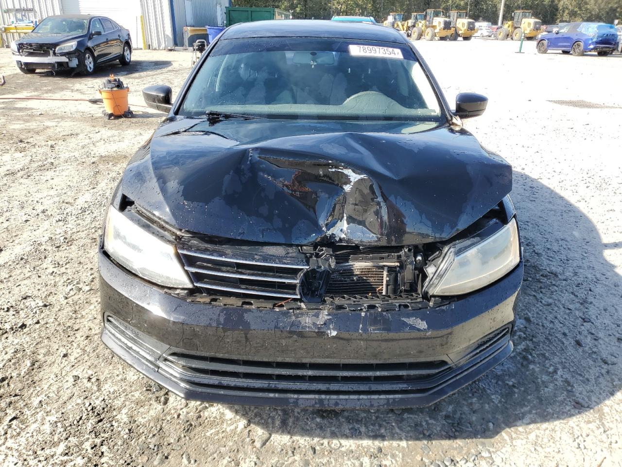 2015 Volkswagen Jetta VIN 3VWD17AJ9FM349014 Copart auction photo, front end damage thumbnail 5