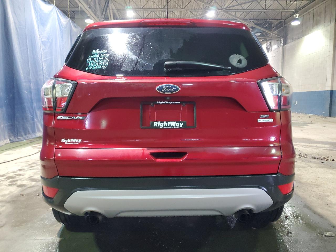 2017 Ford Escape VIN 1FMCU0GD7HUA87700 Copart auction photo, minor dent/scratches / mechanical damage thumbnail 6