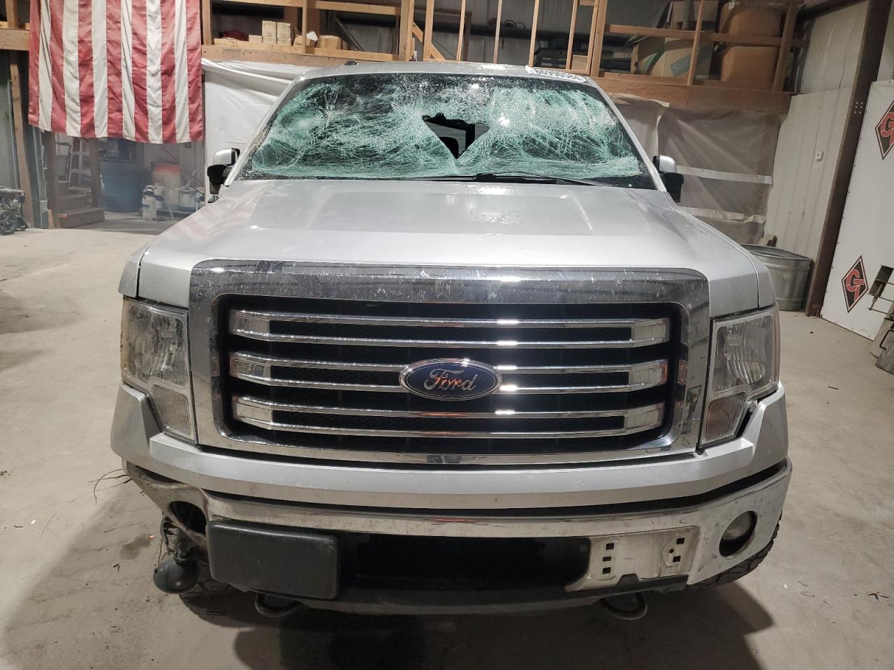 2013 Ford F-150 VIN 1FTFW1ET1DFA91364 Copart auction photo, front end / side damage thumbnail 5