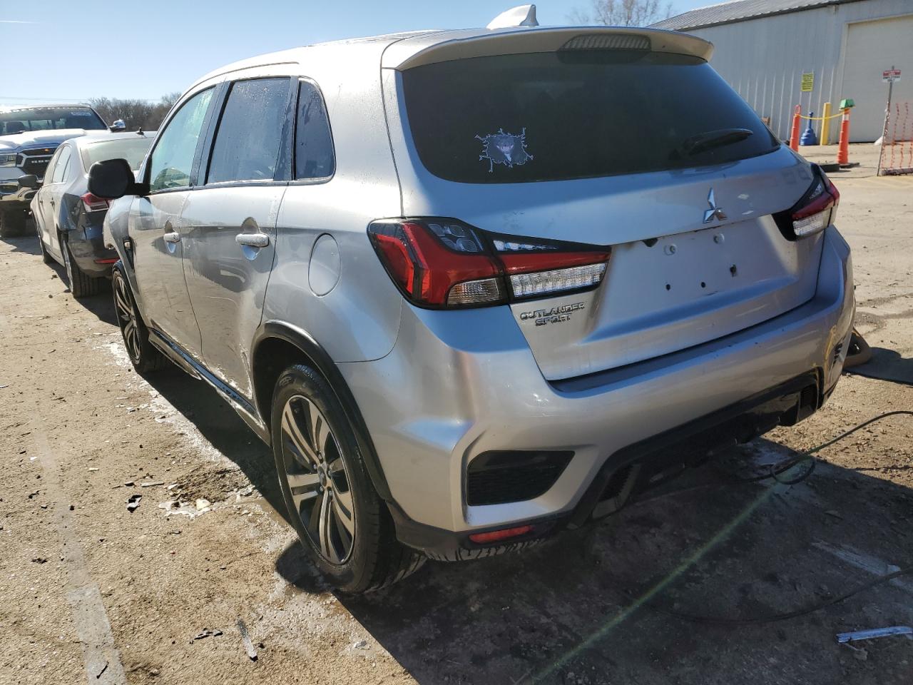 2020 Mitsubishi Outlander VIN JA4AR3AUXLU028151 Copart auction photo, front end / minor dent/scratches damage thumbnail 2