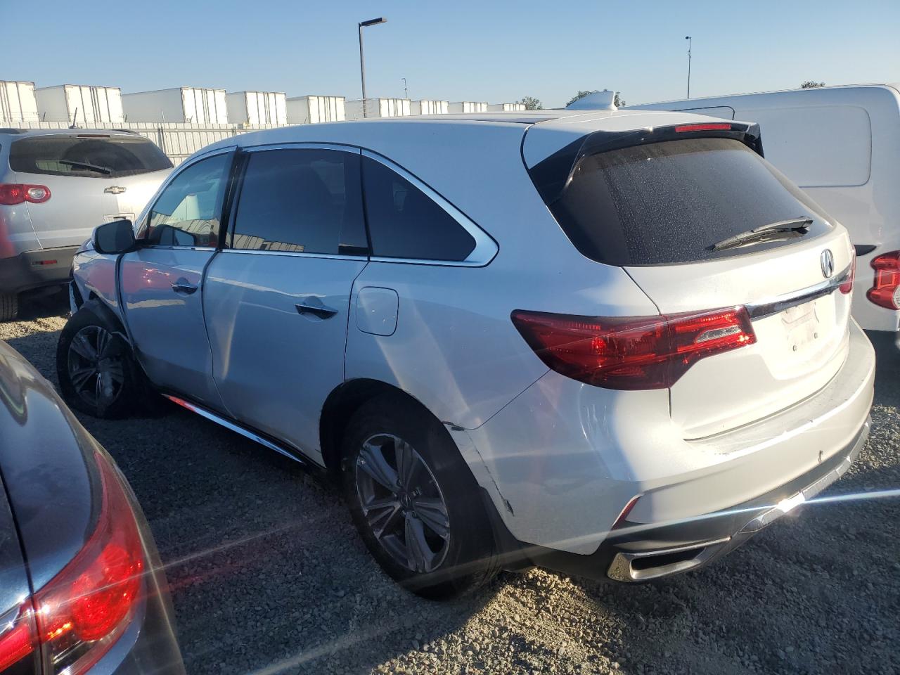 2020 Acura MDX VIN 5J8YD3H31LL000679 Copart auction photo, front end / side damage thumbnail 2