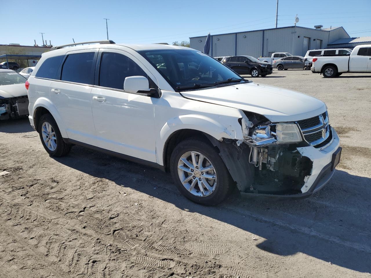 2017 Dodge Journey VIN 3C4PDCBG6HT532074 Copart auction photo, front end damage thumbnail 4