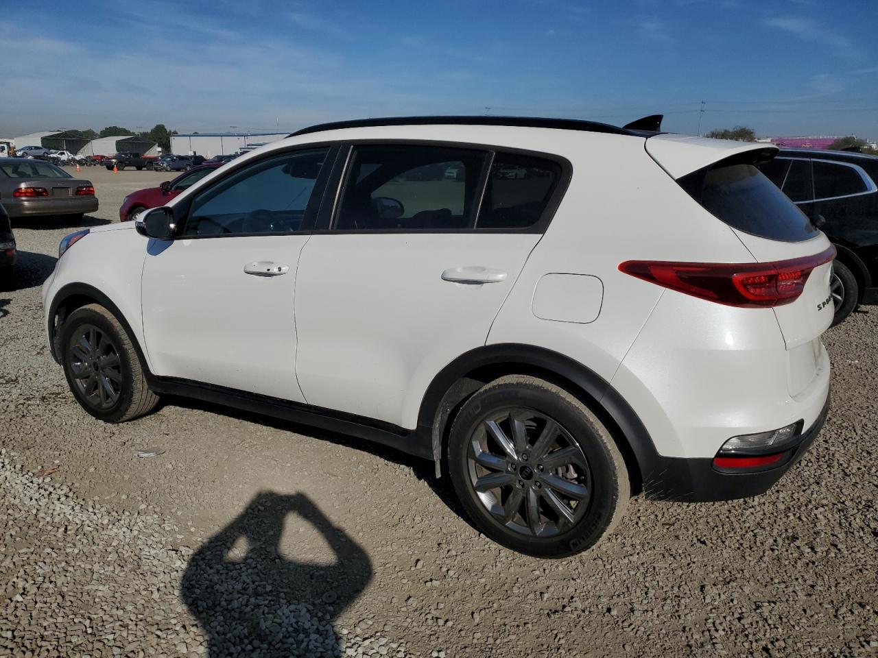 2022 KIA Sportage VIN KNDP63AC8N7021491 Copart auction photo, front end damage thumbnail 2