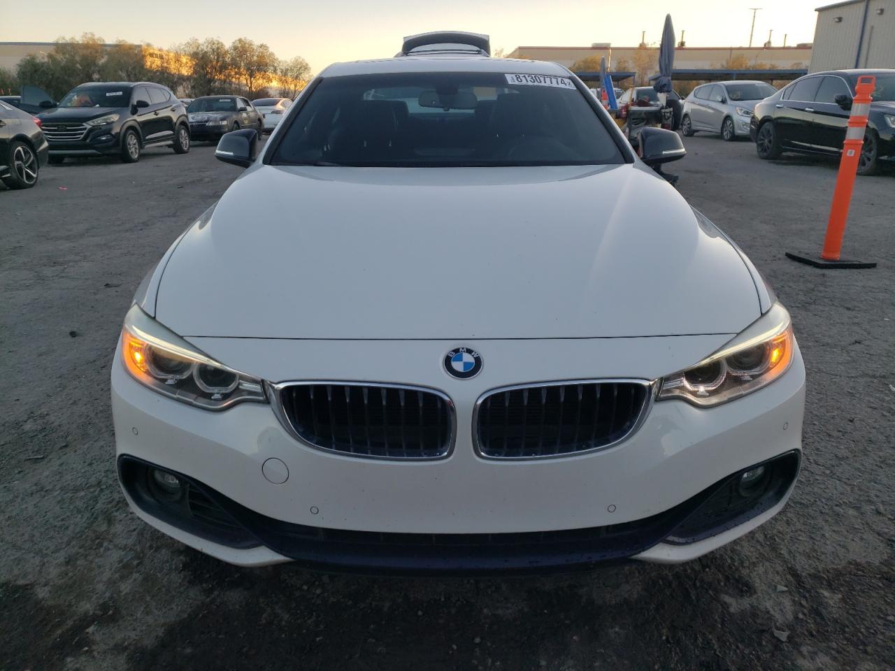 2014 BMW 4er VIN WBA3N3C5XEK230399 Copart auction photo, front end damage thumbnail 5
