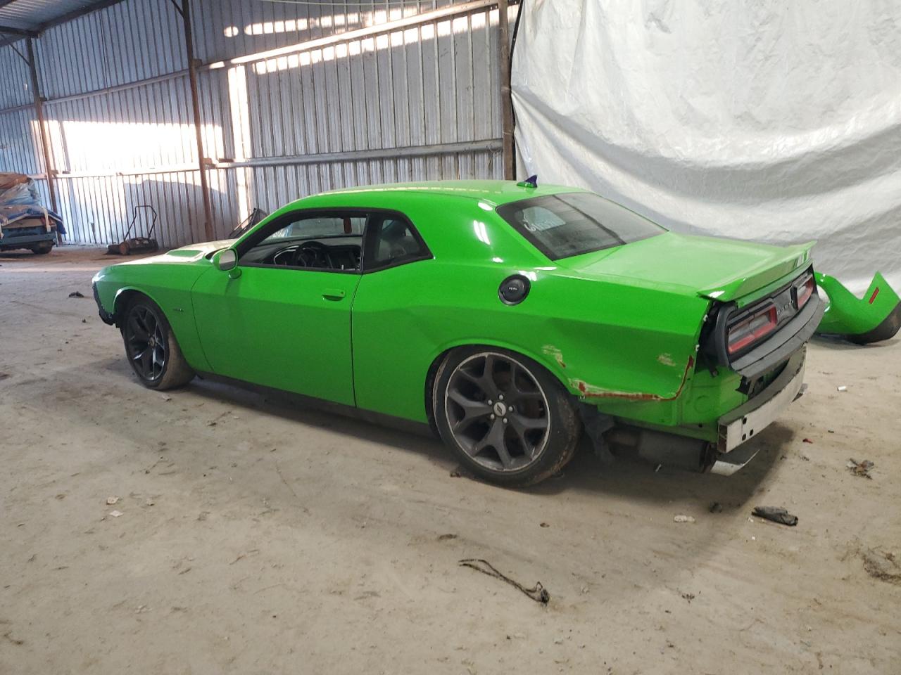 2017 Dodge Challenger VIN 2C3CDZBT8HH611371 Copart auction photo, front end / rear end damage thumbnail 2
