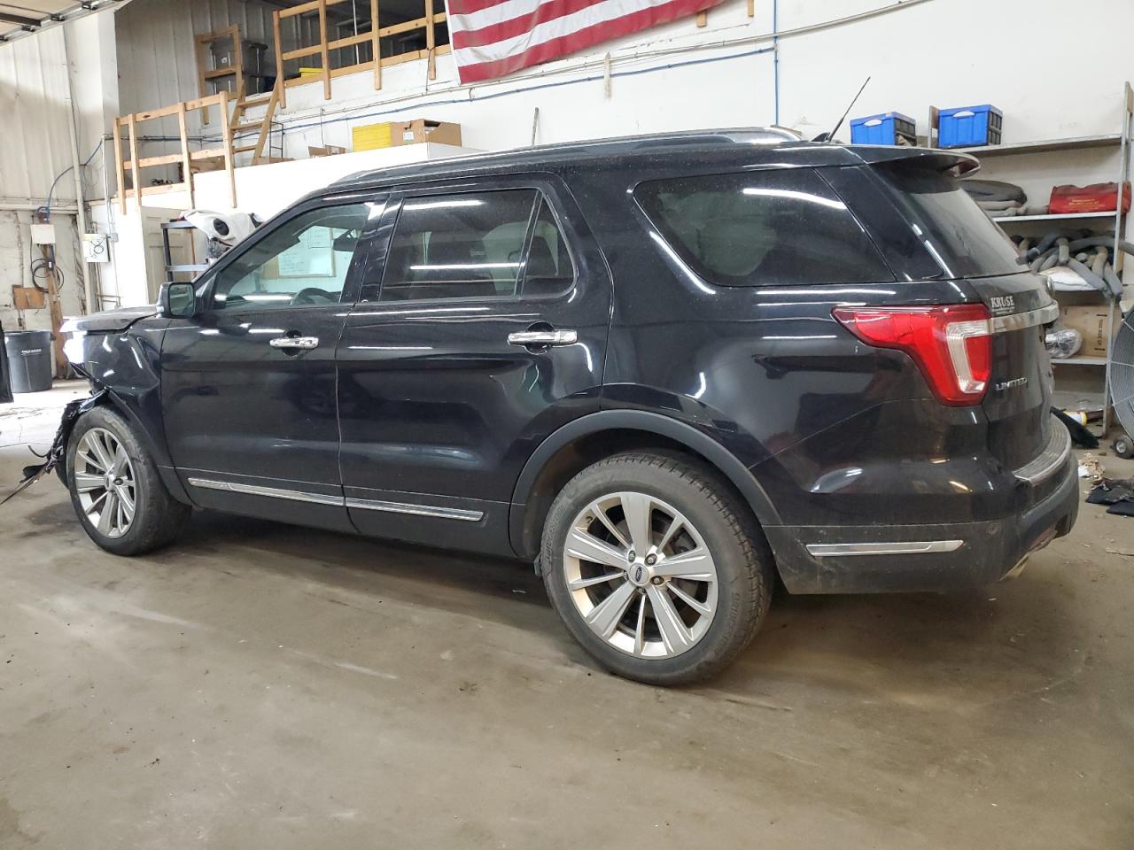 2019 Ford Explorer VIN 1FM5K8F86KGA91339 Copart auction photo, front end / side damage thumbnail 2