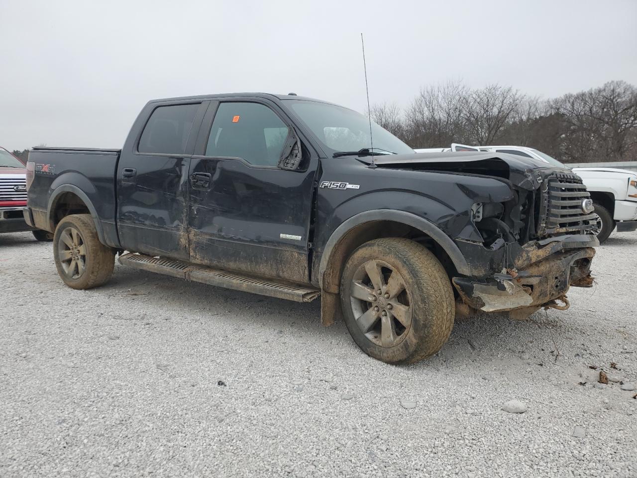 2011 Ford F-150 VIN 1FTFW1ET1BFB25820 Copart auction photo, all over damage thumbnail 4