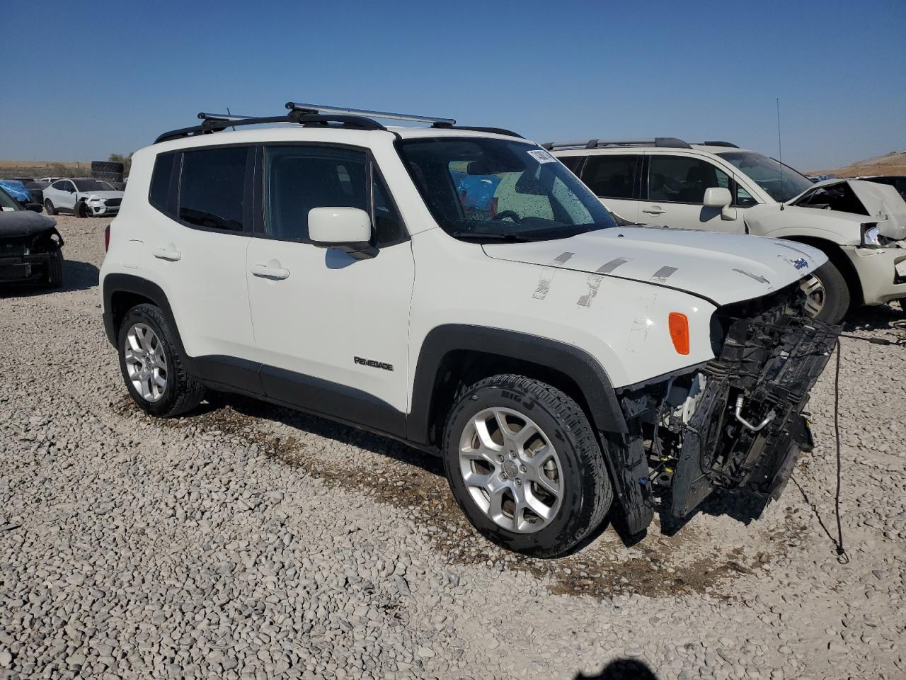 2018 Jeep Renegade VIN ZACCJABB1JPG89797 Copart auction photo, front end damage thumbnail 4