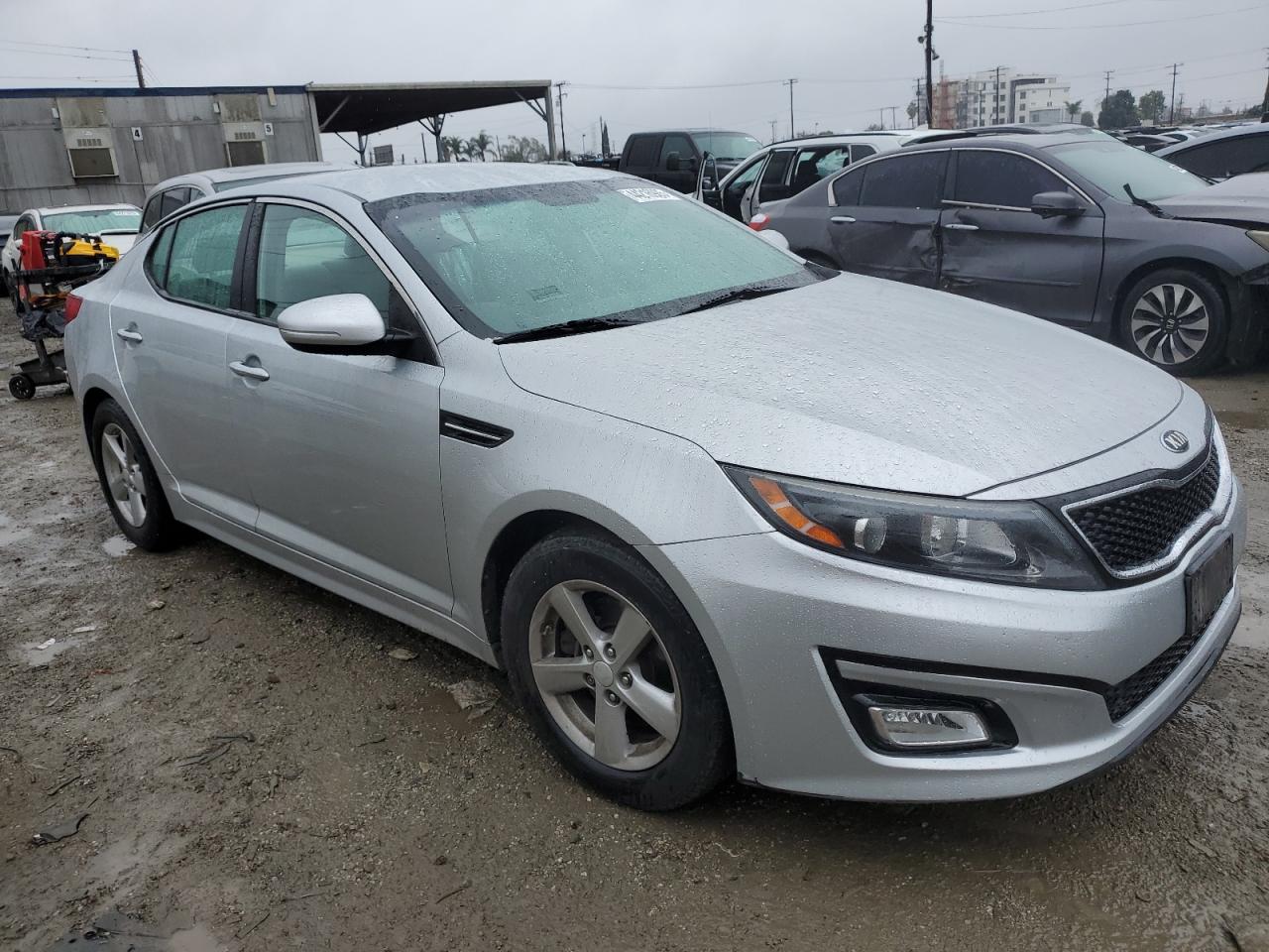 2015 KIA Optima VIN 5XXGM4A74FG457262 Copart auction photo, minor dent/scratches damage thumbnail 4