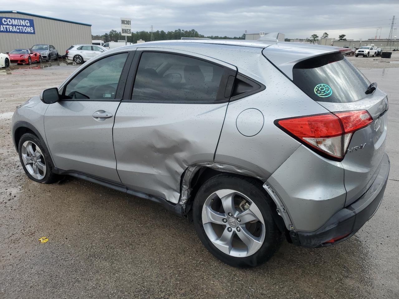 2019 Honda HR-V VIN 3CZRU5H37KG705040 Copart auction photo, side / rear end damage thumbnail 2