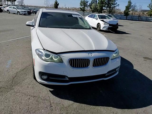 2016 BMW 5er VIN WBA5B1C53GG129510 Copart auction photo, side damage thumbnail 11