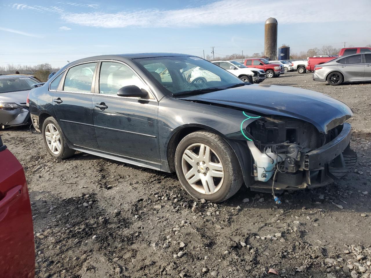 2011 Chevrolet Impala VIN 2G1WB5EK6B1175266 Copart auction photo, front end / rear end damage thumbnail 4