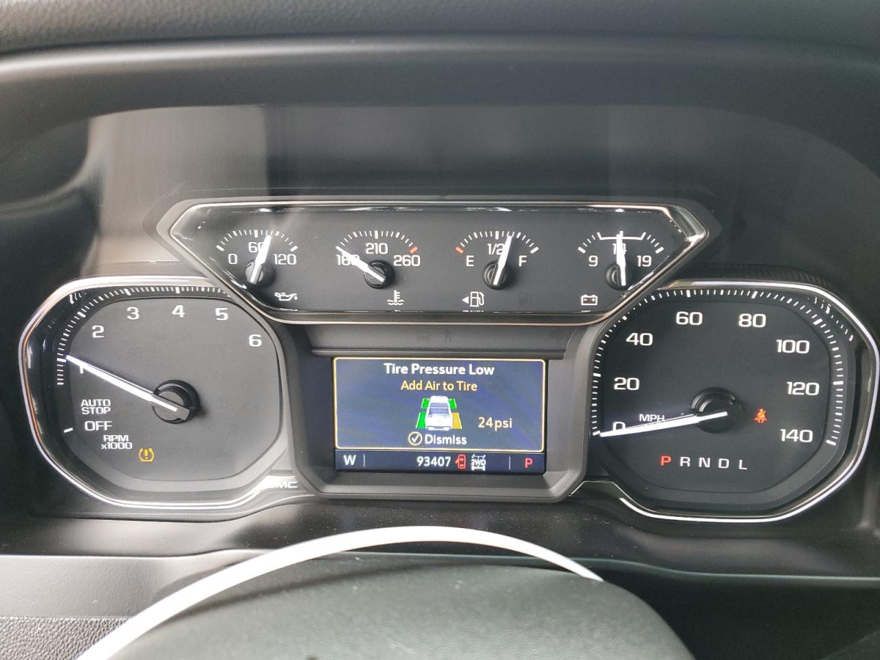 2020 GMC Sierra VIN 3GTU9DED3LG211087 Copart auction photo, side / normal wear damage thumbnail 9