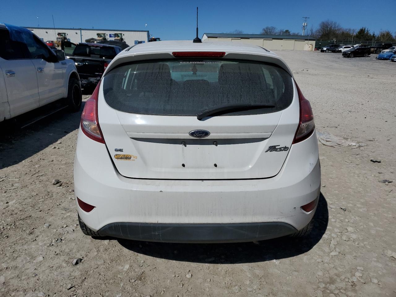 2017 Ford Fiesta VIN 3FADP4EJ8HM118950 Copart auction photo, all over damage thumbnail 6