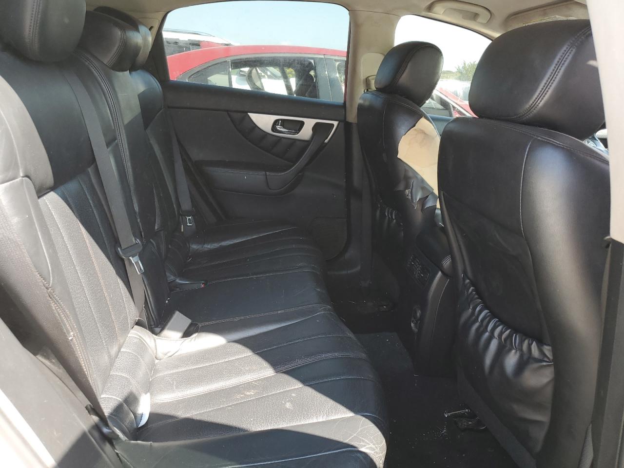 2013 Infiniti FX VIN JN8CS1MU1DM141169 Copart auction photo, front end / side damage thumbnail 11
