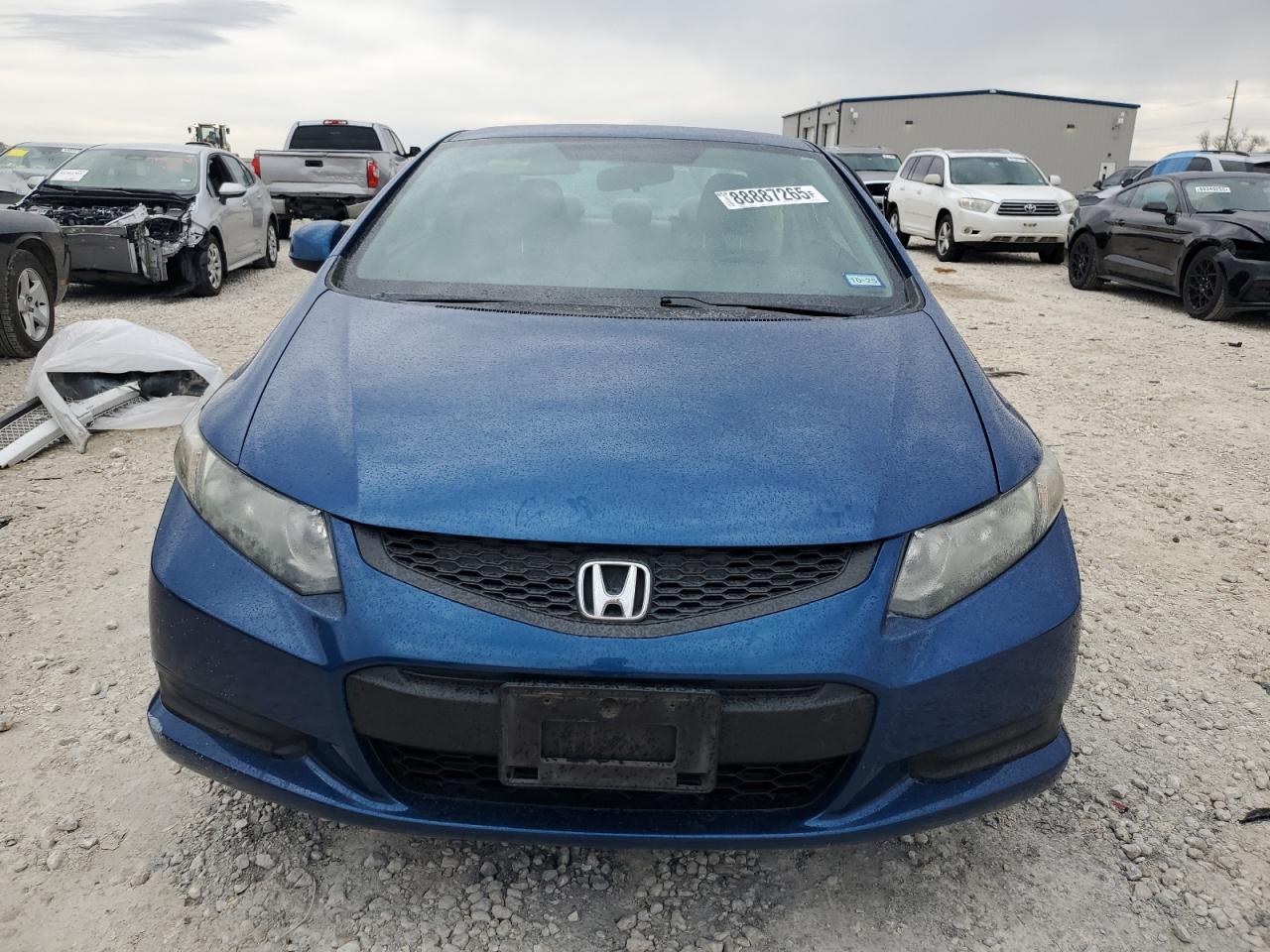 2013 Honda Civic VIN 2HGFG3A5XDH515544 Copart auction photo, side damage thumbnail 5