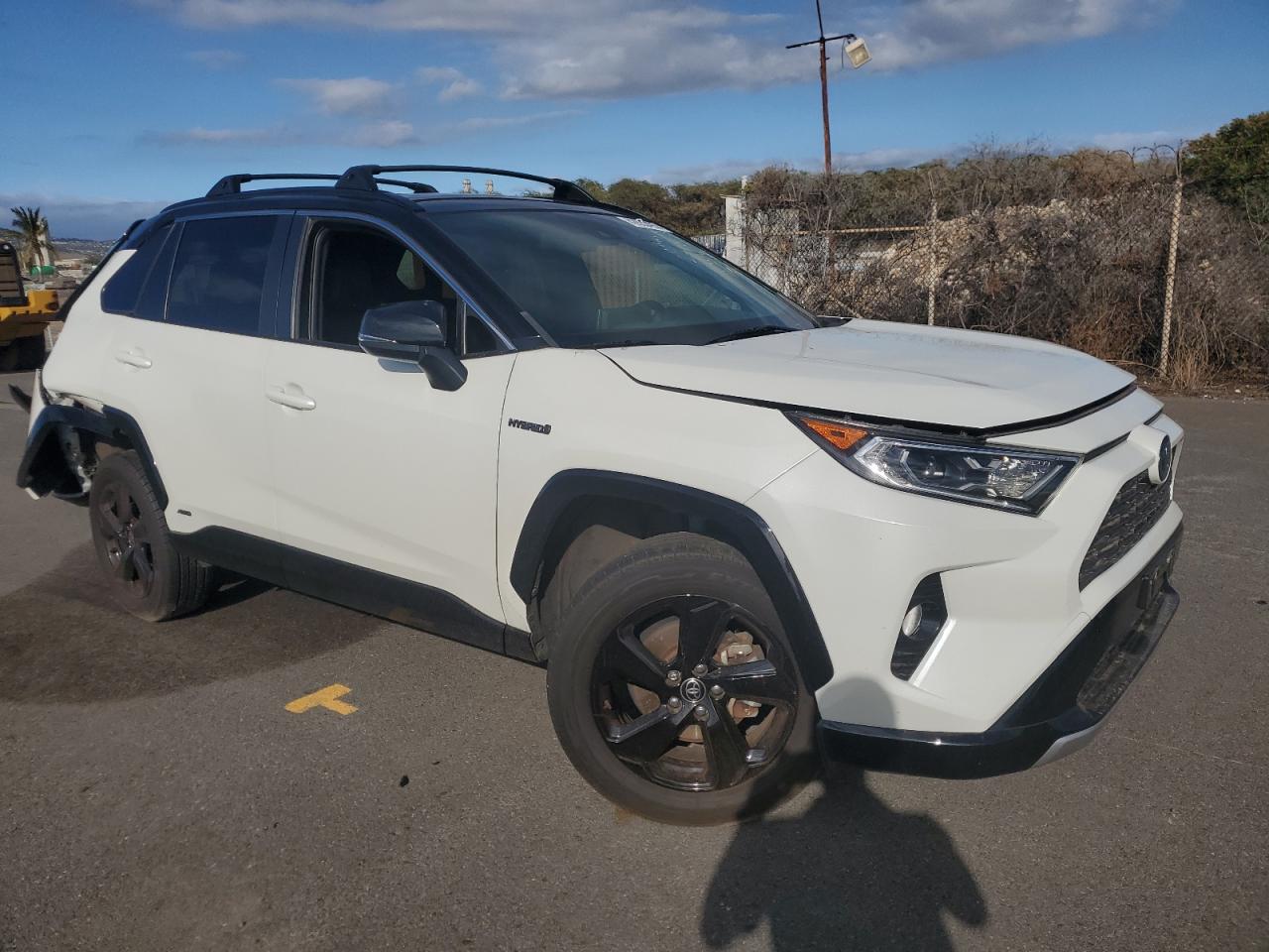 2021 Toyota RAV 4 VIN JTME6RFV9MJ011736 Copart auction photo, rear end damage thumbnail 4