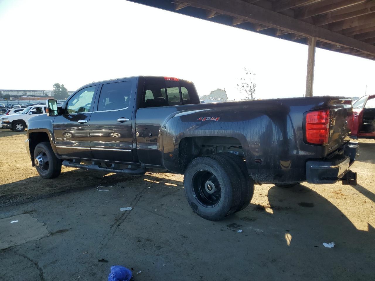 2016 Chevrolet Silverado VIN 1GC4K0E84GF208836 Copart auction photo, rear end damage thumbnail 2