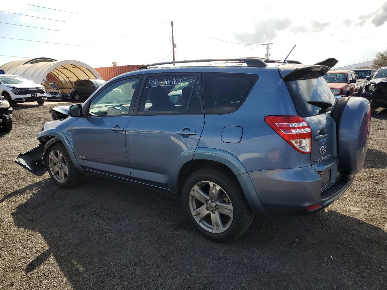 2010 Toyota RAV 4 VIN JTMWF4DV6AD020415 Copart auction photo, front end damage thumbnail 2