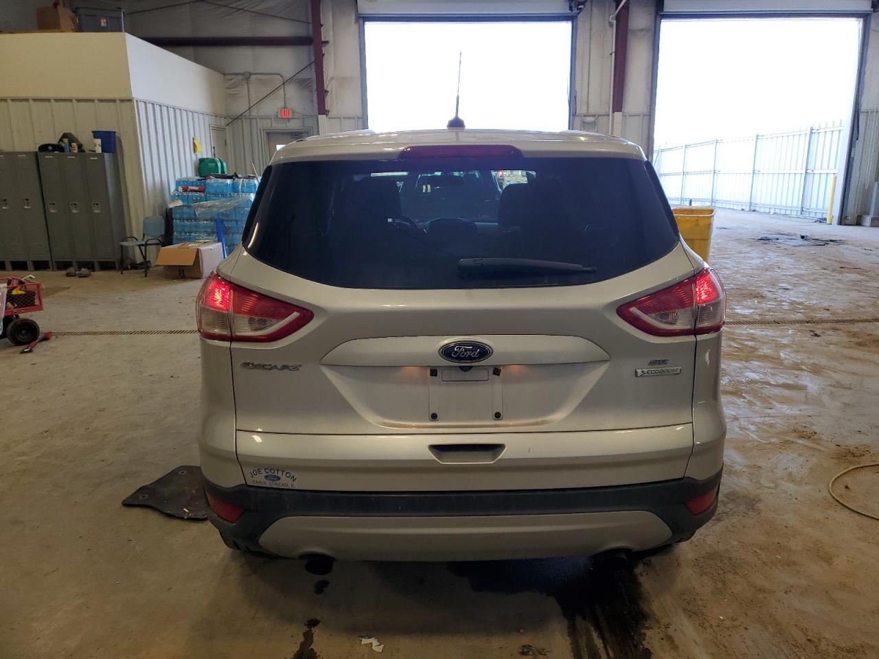 2014 Ford Escape VIN 1FMCU0GX6EUE08163 Copart auction photo, front end / side damage thumbnail 6
