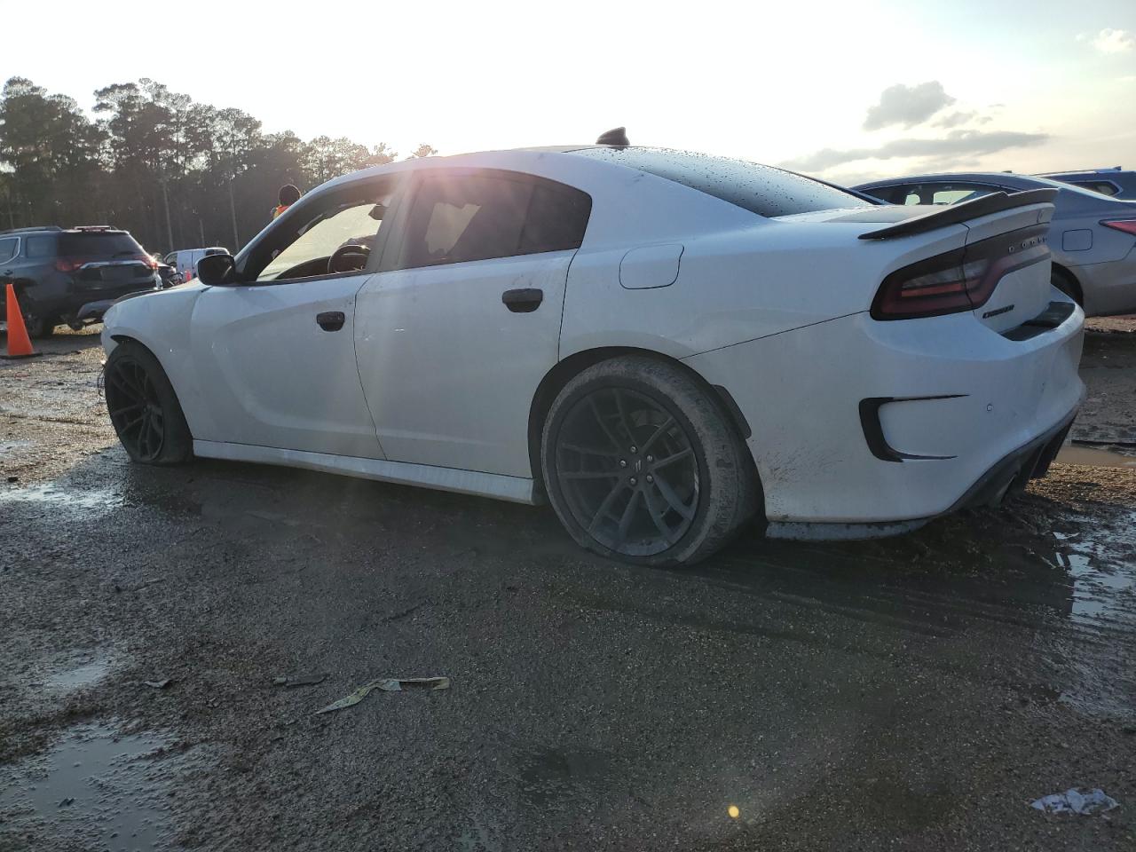 2019 Dodge Charger VIN 2C3CDXGJ6KH599353 Copart auction photo, front end damage thumbnail 2
