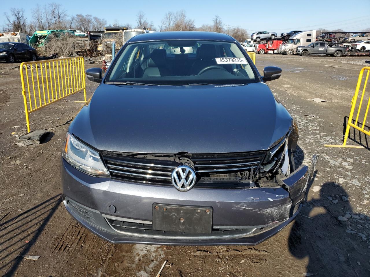 2014 Volkswagen Jetta VIN 3VWD17AJ5EM304585 Copart auction photo, front end damage thumbnail 5