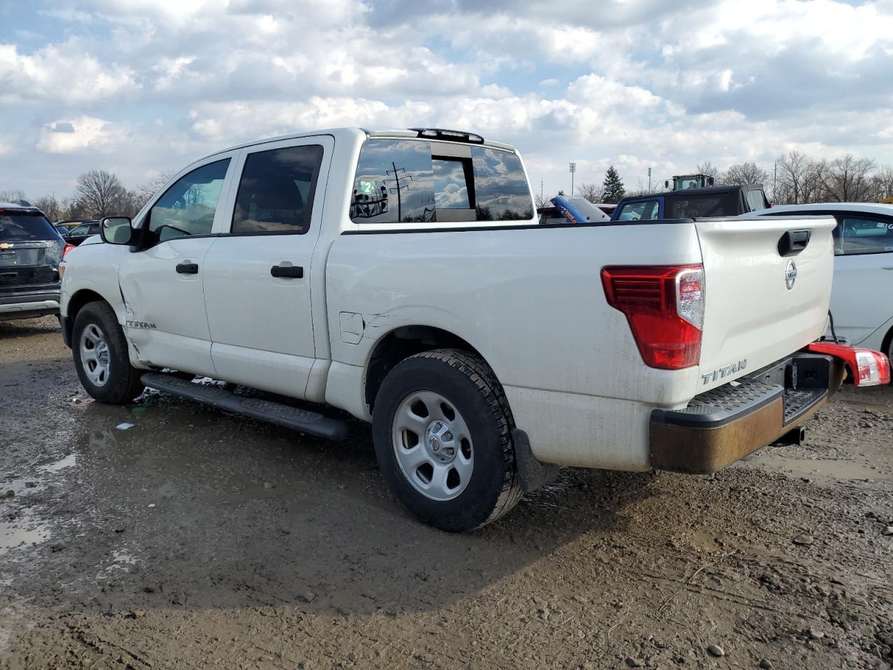 2017 Nissan Titan VIN 1N6AA1EK8HN527944 Copart auction photo, side damage thumbnail 2
