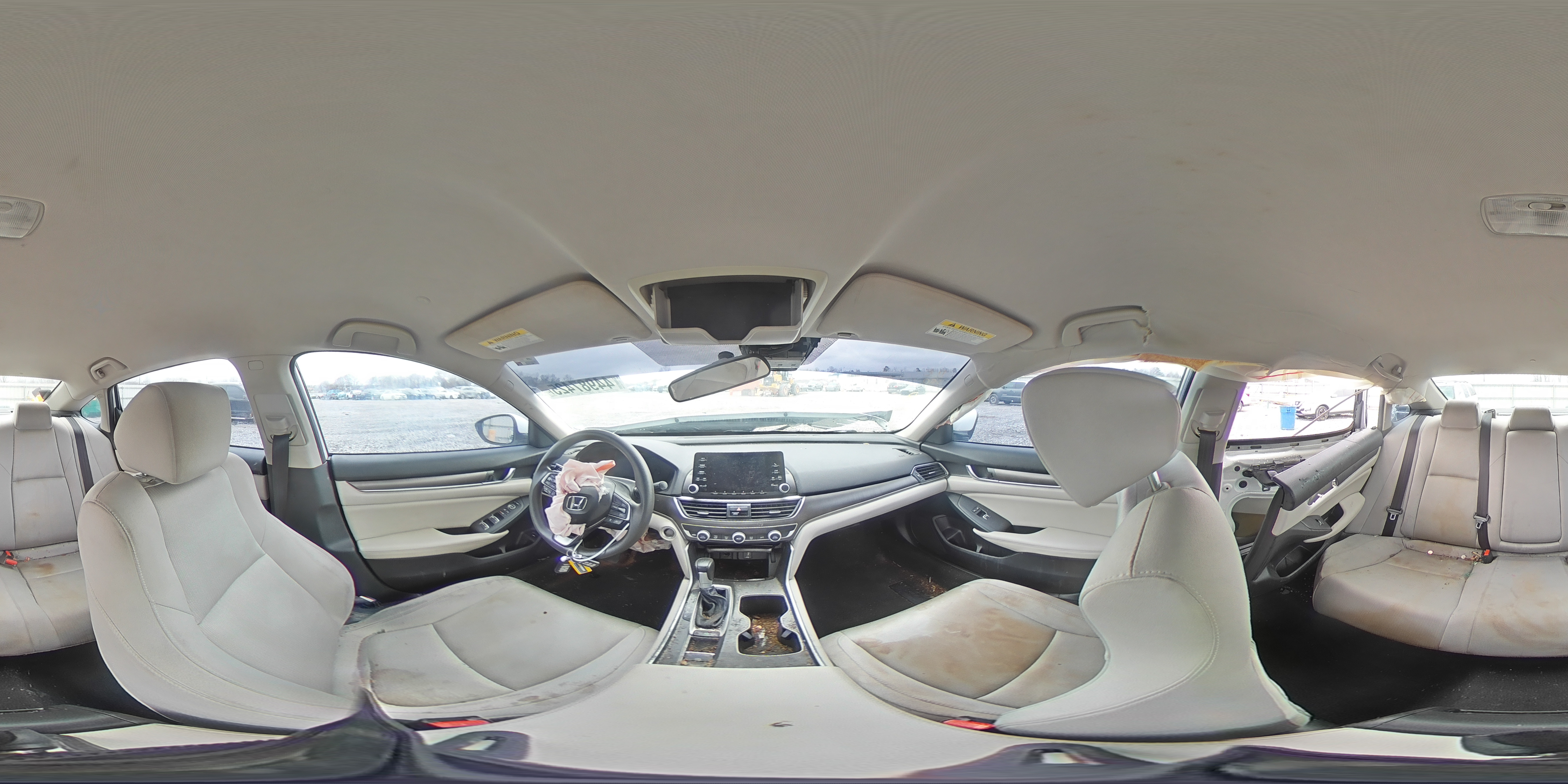2018 Honda Accord VIN 1HGCV1F17JA136885 Copart auction photo, front end / side damage thumbnail 13
