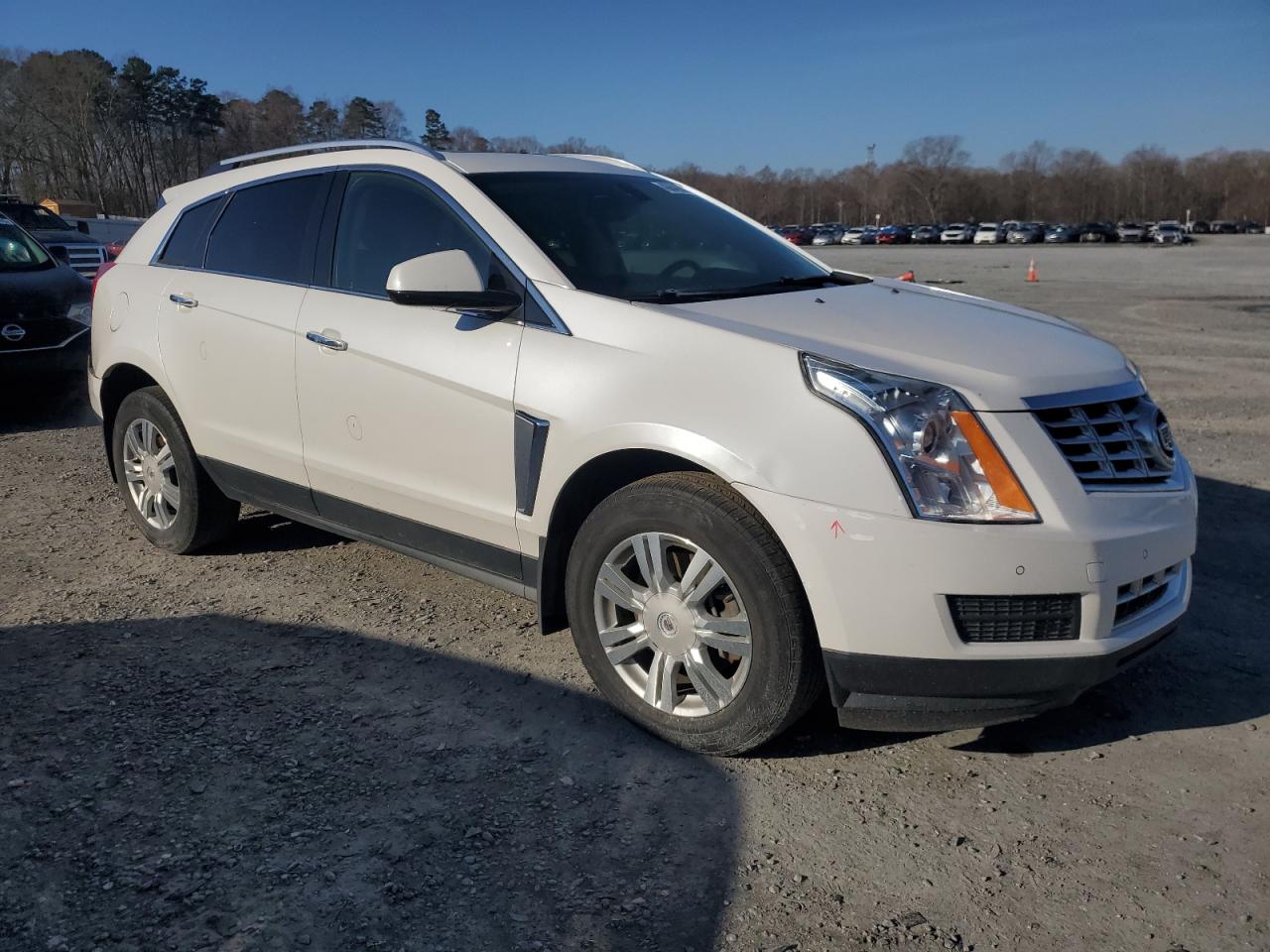 2013 Cadillac SRX VIN 3GYFNCE3XDS562240 Copart auction photo, rear end / front end damage thumbnail 4