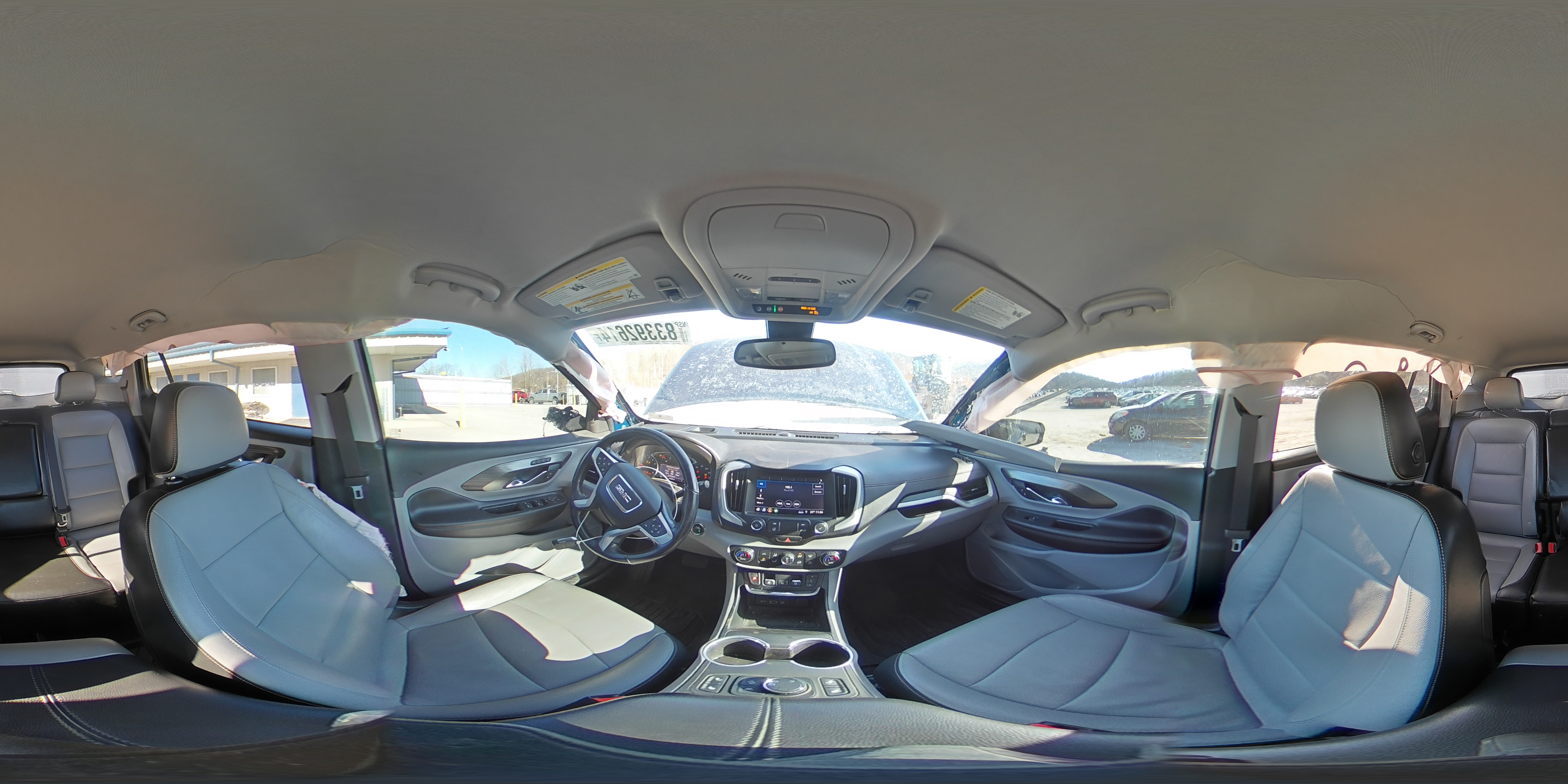 2021 GMC Terrain VIN 3GKALVEV4ML304894 Copart auction photo, all over damage thumbnail 13