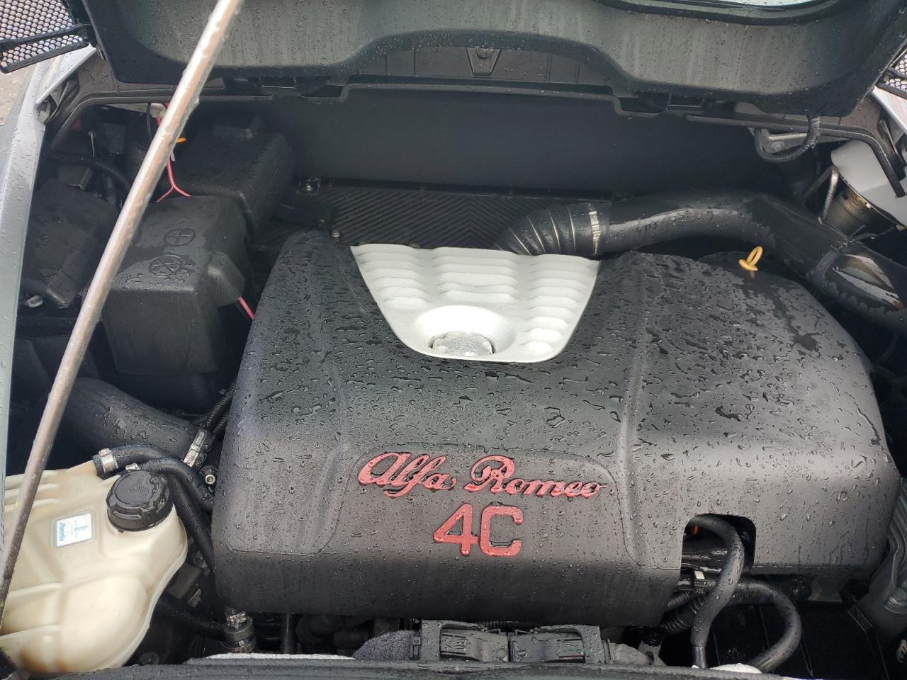 2017 Alfa Romeo 4C VIN ZARBAAA46HM245019 Copart auction photo, water/flood damage thumbnail 11