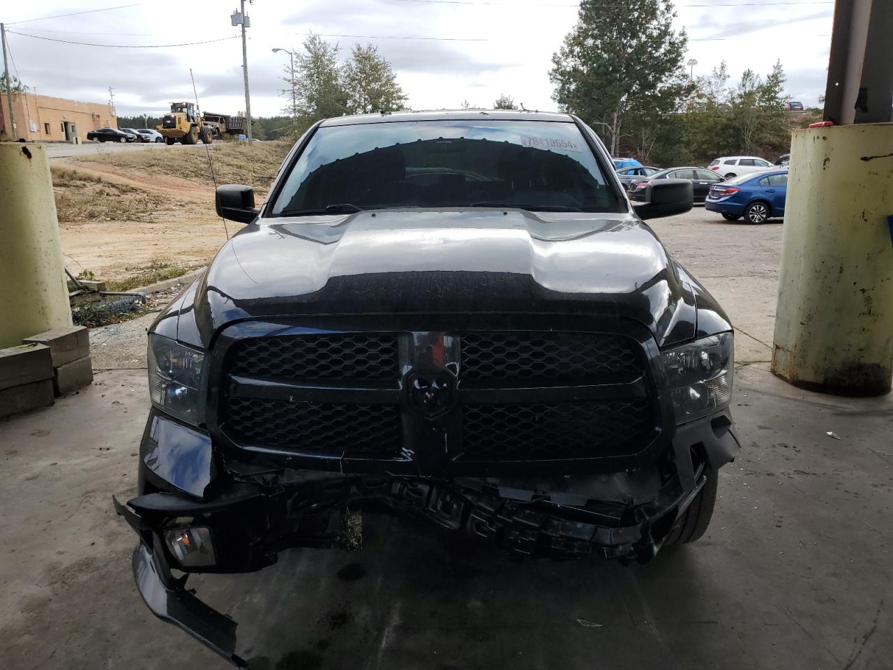 2017 RAM 1500 VIN 1C6RR6KT0HS671067 Copart auction photo, front end damage thumbnail 5