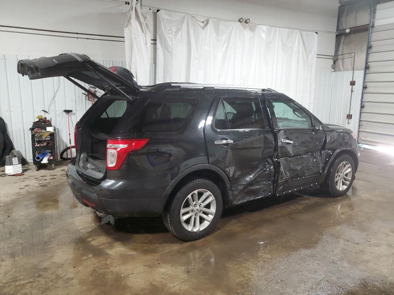 2012 Ford Explorer VIN 1FMHK8D84CGA98002 Copart auction photo, side damage thumbnail 3