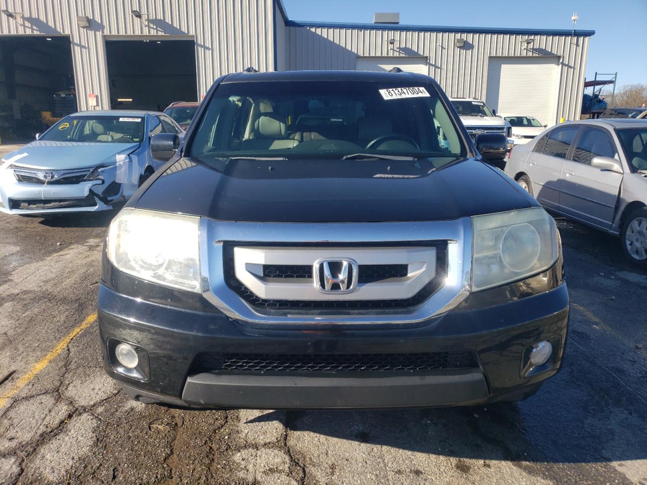 2011 Honda Pilot VIN 5FNYF3H99BB051152 Copart auction photo, rear end damage thumbnail 5