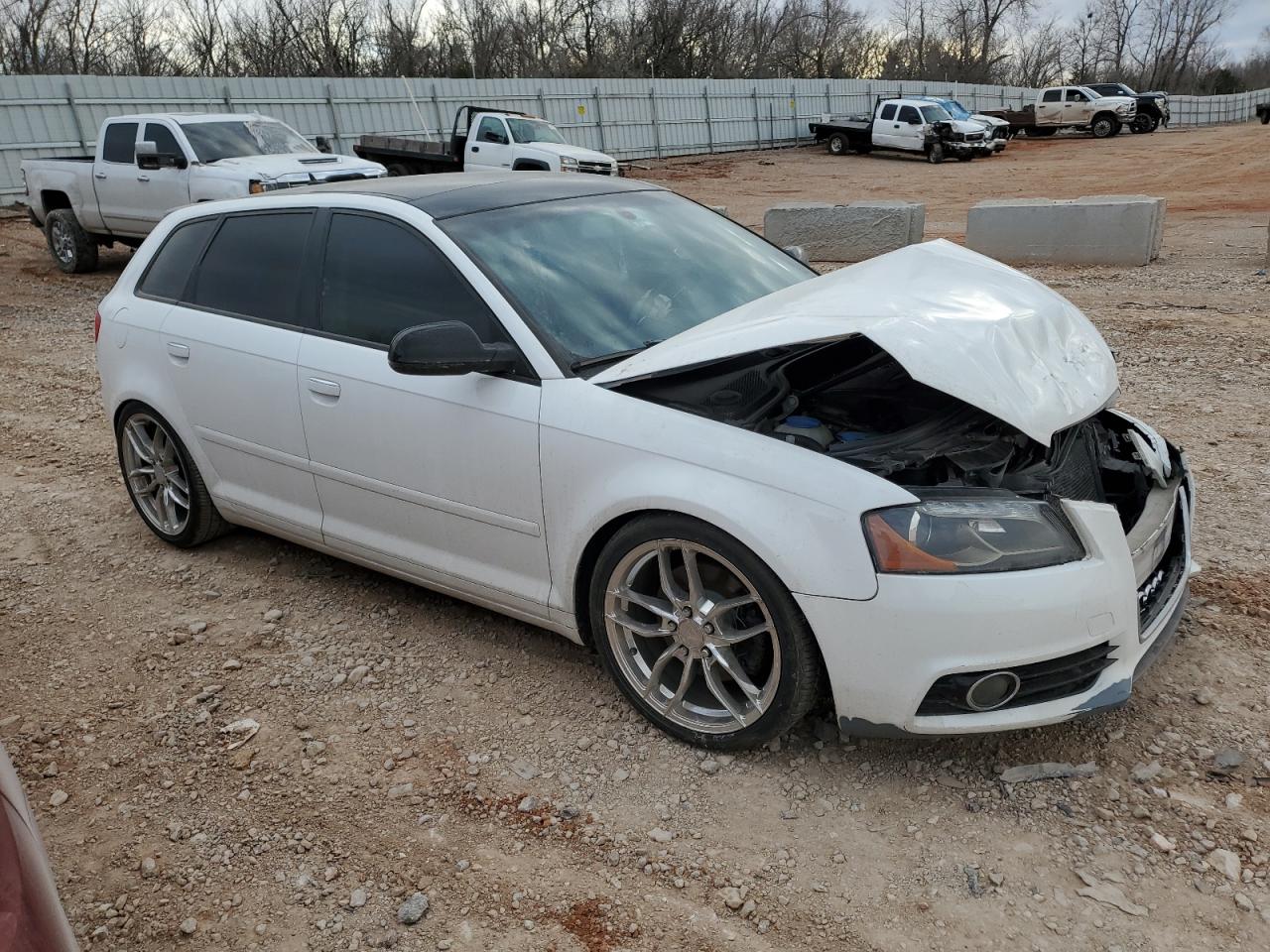 2012 Audi A3 VIN WAUKJAFM9CA025111 Copart auction photo, front end / minor dent/scratches damage thumbnail 4