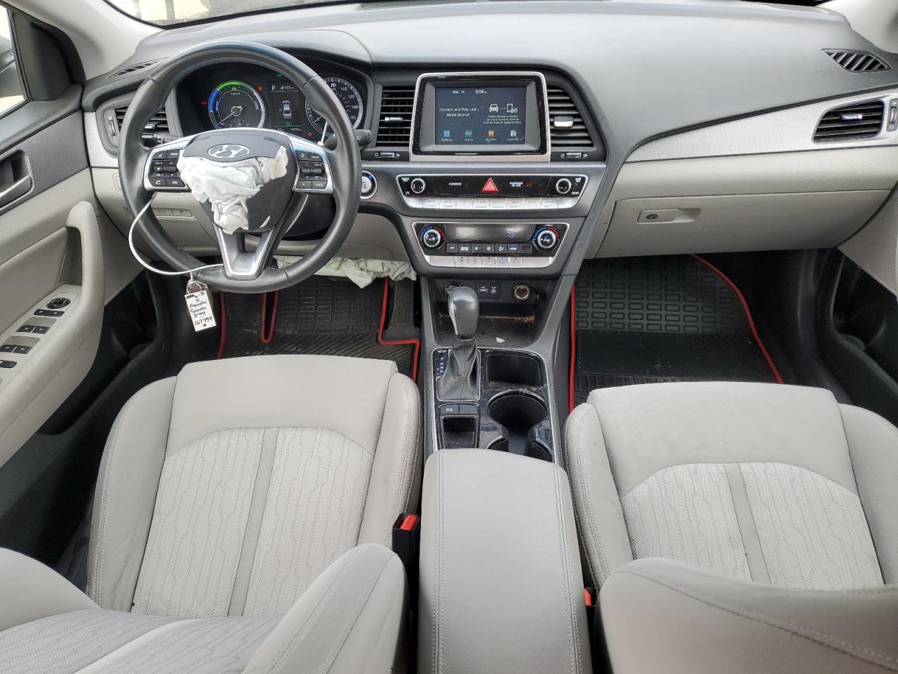 2018 Hyundai Sonata VIN KMHE24L32JA078624 Copart auction photo, front end damage thumbnail 8
